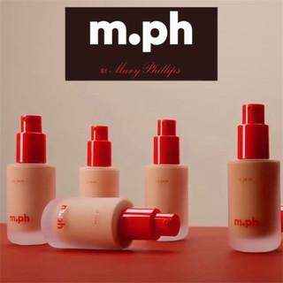 艾蜜莉．美國m.ph by Mary Phillips 🍫輕盈遮瑕粉底液 刷具 30ml 海莉Kendall御用彩妝師'