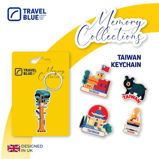 【Travel Blue 藍旅】 台灣款鑰匙圈 台灣藍鵲