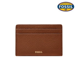 【FOSSIL 官方旗艦館】Logan 真皮簡約RFID防盜卡夾 (多色可選)