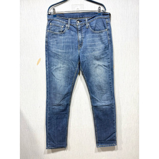 Levis 511 二手牛仔褲- 彈性 修身 窄管 (LEVIS 04511-0763)- W34 L34