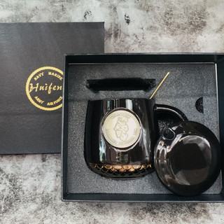 HF軍品-立體徽星巴克杯-客製化禮品-軍風禮品-人魚杯-爆破(瓷杯蓋)