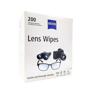 蔡司鏡面擦拭紙 200張 Zeiss Lens Wipes 200 Sheets 榛桉心 #114286 蔡司 拭鏡紙