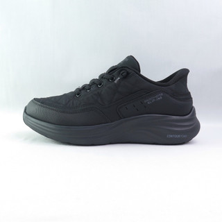 SKECHERS 108320WBLK 女工作鞋 Contour Foam SR 寬楦 瞬穿 黑【iSport愛運動】