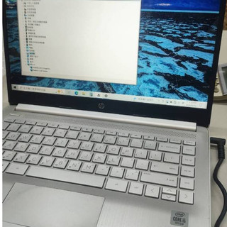 HP 14吋i5-10代星河銀筆電