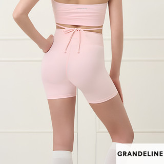 GRANDELINE｜韓國製 涼感綁帶3.5分褲緊身褲 瑜珈褲