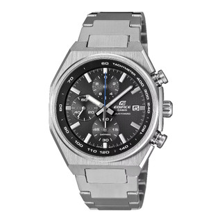 CASIO卡西歐 EDIFICE EFS-S660D-1A 不鏽鋼太陽能賽車錶 / 銀色 38.3mm