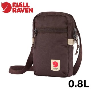 【Fjallraven 小狐狸 瑞典High Coast Pocket旅行隨身袋《黑橡木》】F23226/側背包/小包
