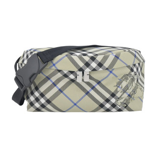 BURBERRY 新款格紋戰LOGO肩背/腰包(青苔色)｜100%原廠真品｜JS Maxx官方旗艦館