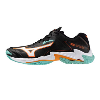 Mizuno 美津濃【授權經銷】男款排球鞋 WAVE LIGHTNING Z8 避震 穩定 黑 V1GA240007