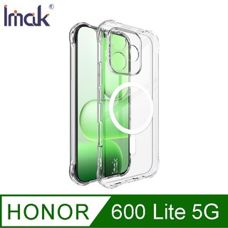 Imak HONOR 600 Lite 5G全包防摔套(氣囊)(磁吸款)-透明