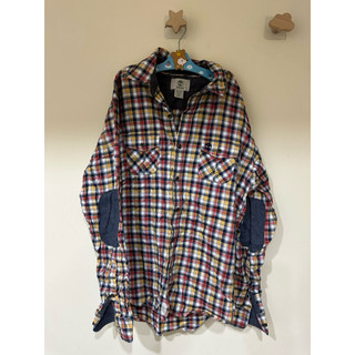 [二手］Timberland 經典格紋襯衫［XS尺寸］