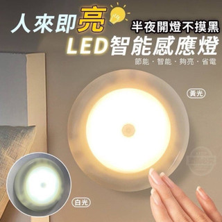 現貨LED智能磁吸感應夜燈安全小夜燈