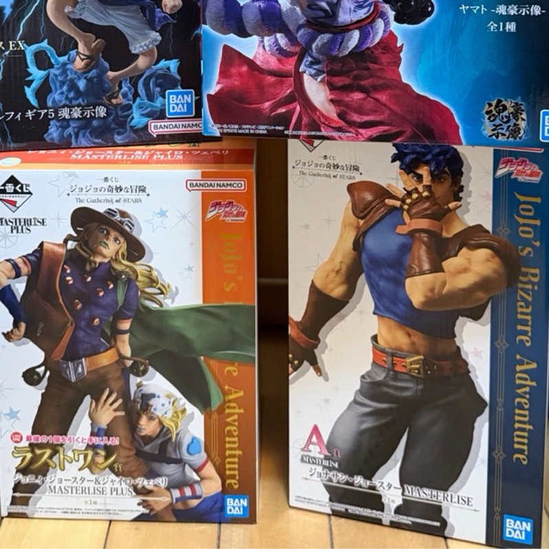 jojo 一番賞 JoJo的奇妙冒險 The Gathering of STARS 喬納森喬斯達 喬尼喬斯達 傑洛齊貝林