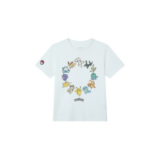 GIORDANO 童裝寶可夢印花短袖T恤 Pokémon系列 03086340