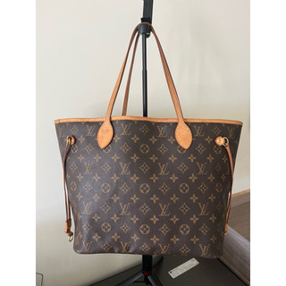 附Entrupy證書LV Neverfull MM 中號老花托特包 / 經典Monogram肩背包