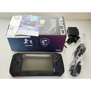 售 MSI Claw A1M-027TW 7吋120Hz遊戲掌機，Ultra 5-135H/16GB/512GB，如新