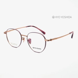 Kyo Yoshida U215 吉田京眼鏡｜職人小臉經典復古文藝款純鈦眼鏡 女生品牌眼鏡框【幸子眼鏡】