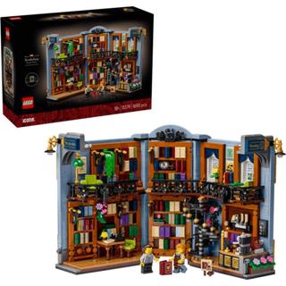 樂高 LEGO ICONS 書店 書擋擺飾 11379 10月預購0921M玩具研究中心