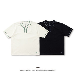 WODEN 2026 Fall & Winter Cotton Baseball Jersey
