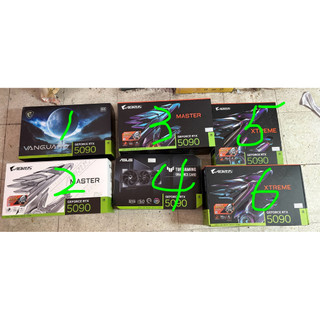 華碩 技嘉 微星 RTX 5090 顯示卡散熱器