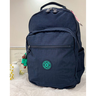 公司貨附發票Kipling 藍綠拼接機能手提後背包 SEOUL KPKI5140CD710OS