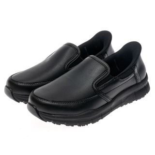 SKECHERS 女工作鞋系列 工作鞋 瞬穿舒適科技 NAMPA SR 寬楦款(108235WBLK)