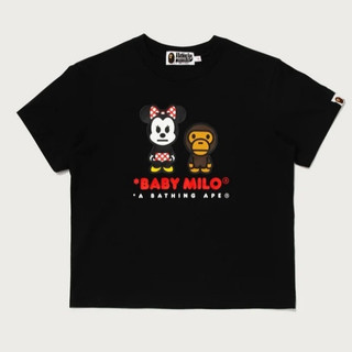 現貨 BAPE DISNEY MINNIE MOUSE BABY MILO MINI TEE 迪士尼 聯名 女生 短T