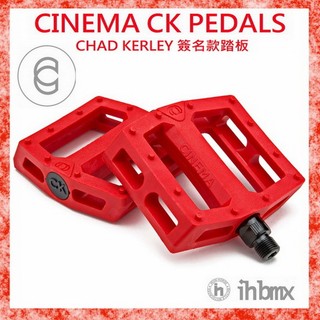 [I.H BMX] CINEMA CK PEDALS 踏板 紅色 場地車/滑步車/平衡車/BMX/越野車/MTB/地板車