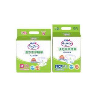 安親 漢方精華雙效防護 成人紙尿褲 M號/L-XL號(箱購6包)-臥床