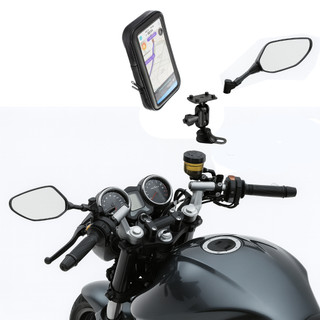 隔日到貨 PCX V125 摩托車手機架 Force 155 Limi 改裝 旋轉 防水 導航 後視鏡 防雨 快拆 支架