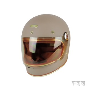 華泰 Ninja 安全帽 K-858 (涼感)全罩式樂高帽 素色 平可可 抗UV鏡片 涼感 全可拆洗 金屬排齒扣 全罩