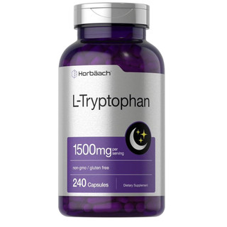 🌙現貨 🇺🇸美國原裝Horbäach 色胺酸膠囊L-Tryptophan1500毫克240粒膠囊/Horbaach茶胺酸