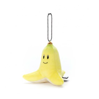 Super Mario超級瑪利歐 瑪利歐賽車玩偶吊飾香蕉 ToysRUs玩具反斗城