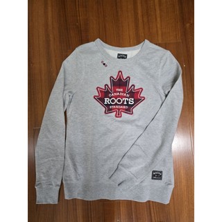 ROOTS經典款楓葉刺繡貼布上衣