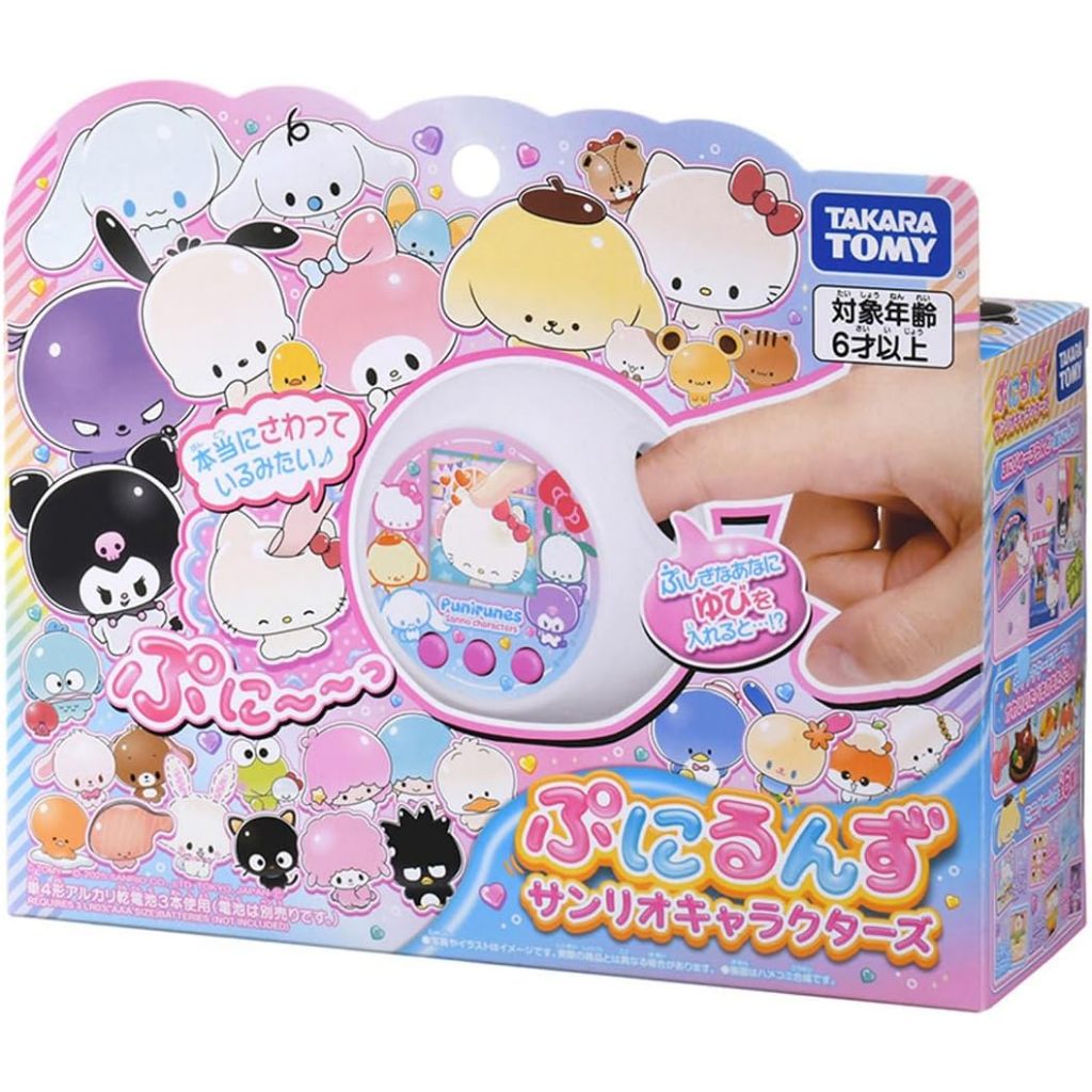 現貨 日本 TAKARA TOMY Sanrio 軟軟噗尼 噗尼小精靈三麗鷗 三麗鷗 三麗鷗戳戳雞 電子寵物機 電子雞