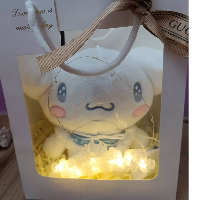 大耳狗娃娃 大耳狗抱肉桂~喜拿狗~大耳狗玩偶花結款 領結~禮物袋 三麗鷗Sanrio大耳狗吊飾  正版 情人節禮物 交換