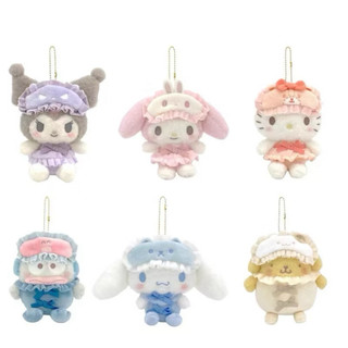 日本帶回 sanrio 眼罩系列 melody 吊娃 美樂蒂 睡衣 眼罩 晚安系列