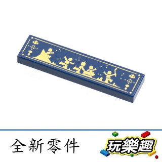 玩樂趣 LEGO樂高 2431pb0759 1*4 印刷件 平板/滑磚 全新零件 (A3)
