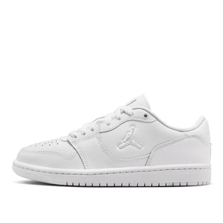 NIKE JORDAN COURT CONNECT LOW GS 女 大童 休閒鞋 運動鞋 白-IQ6016100