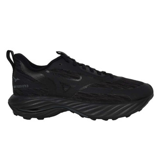 MIZUNO WAVE RIDER GTX 3 SW 女 慢跑鞋 黑灰 4E J1GD258072【S.E運動】