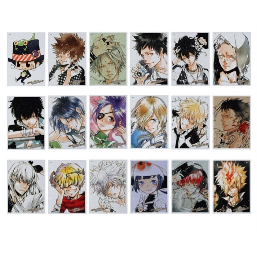 家庭教師 家教 JF2025 原畫相卡 澤田綱吉 里包恩 雲雀恭彌 獄寺隼人 山本武 迪諾 原畫 相卡 閃卡 六道骸