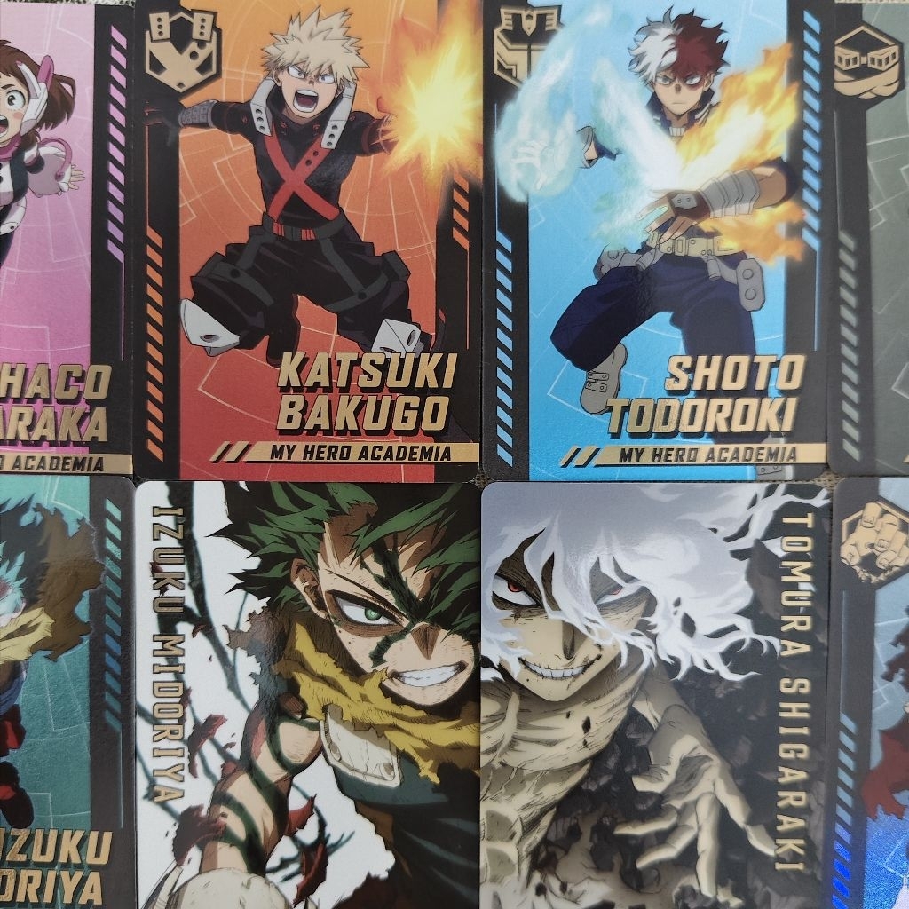 3/9補貨✨我的英雄學院小卡 拍立得 我英 綠谷 轟焦凍 爆豪 歐爾麥特 御茶子 渡我 荼毘 滿100出貨‼️