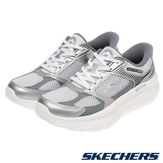 【SKECHERS】健走系列 GO WALK MAX CUSHIONING HYPER BURST-125882-白銀女