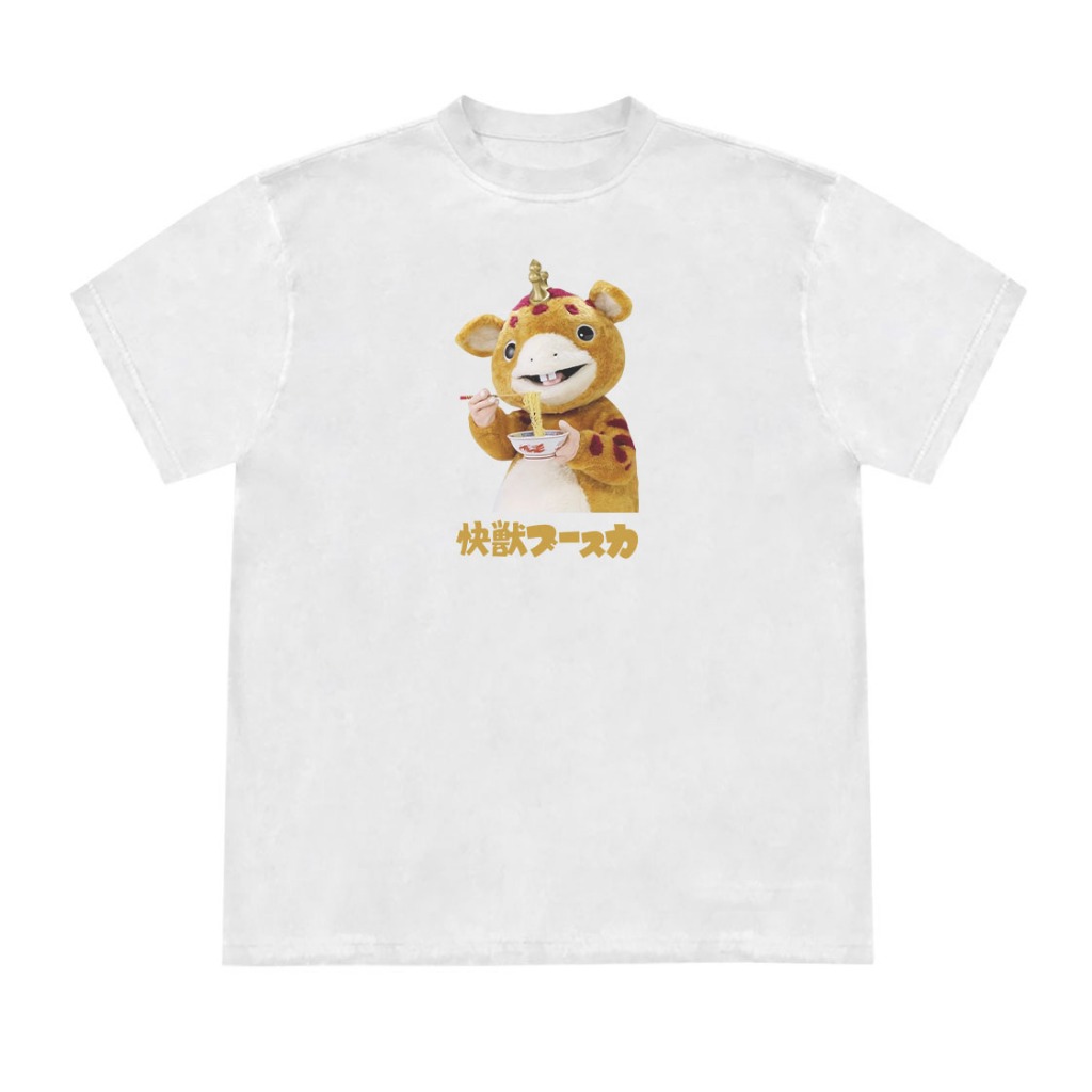 𝙍𝙑現貨 純棉 10色 快獣ブースカ 拉麵怪獸 布斯卡  超人力霸王 T恤 復古 美式 寬鬆 短T 短袖上衣