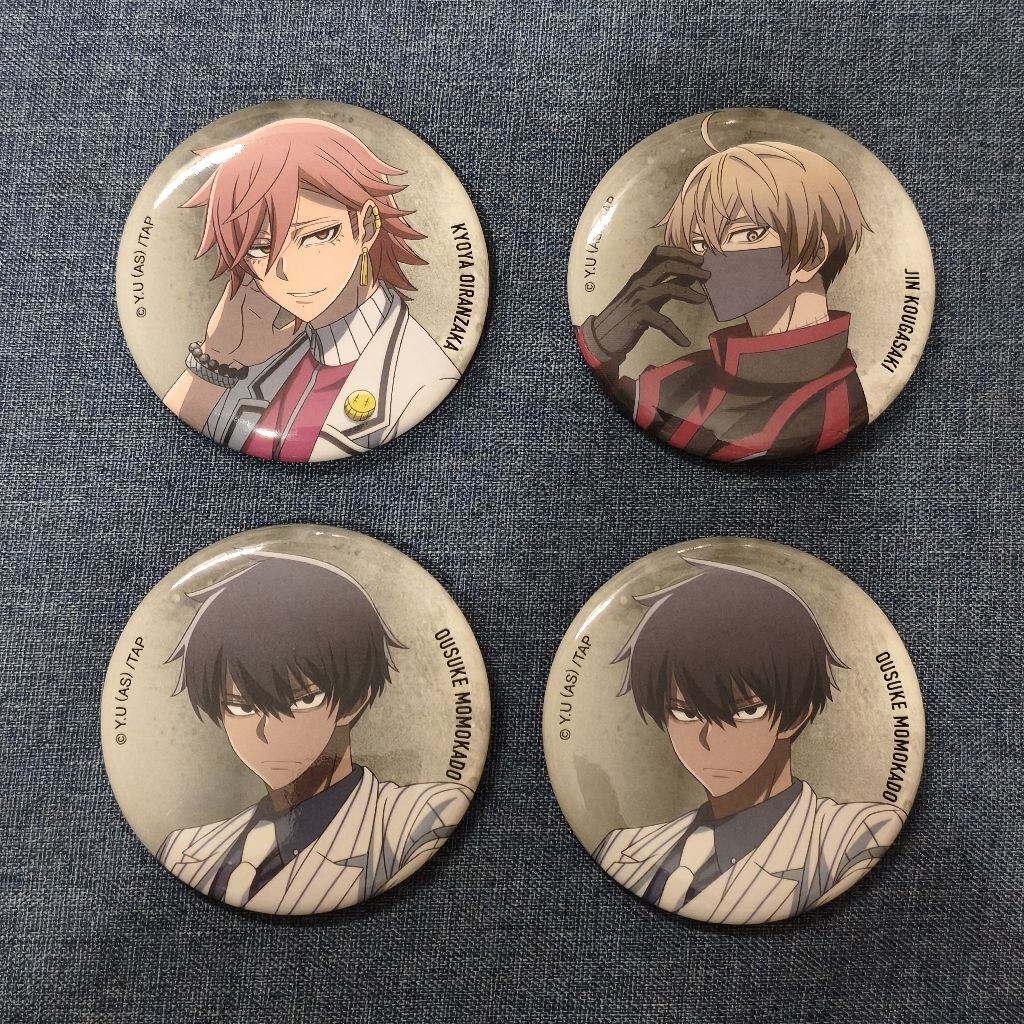 桃源暗鬼 大交流展 徽章 京夜 皇后崎 櫻介