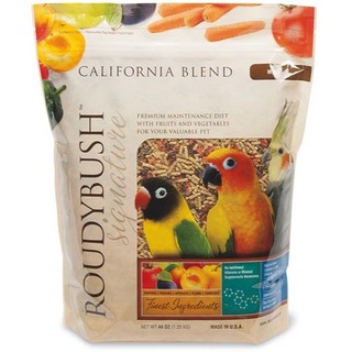 蘿蒂布姬 Roudybush 加州蔬果滋養丸系列1.25KG/鸚鵡飼料/鸚鵡滋養丸/鳥飼料