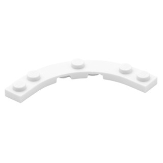 COOLPON｜這是樂高®LEGO®的正版零件 白色 Plate Round 5x5 轉角板 1/4圓弧 80015