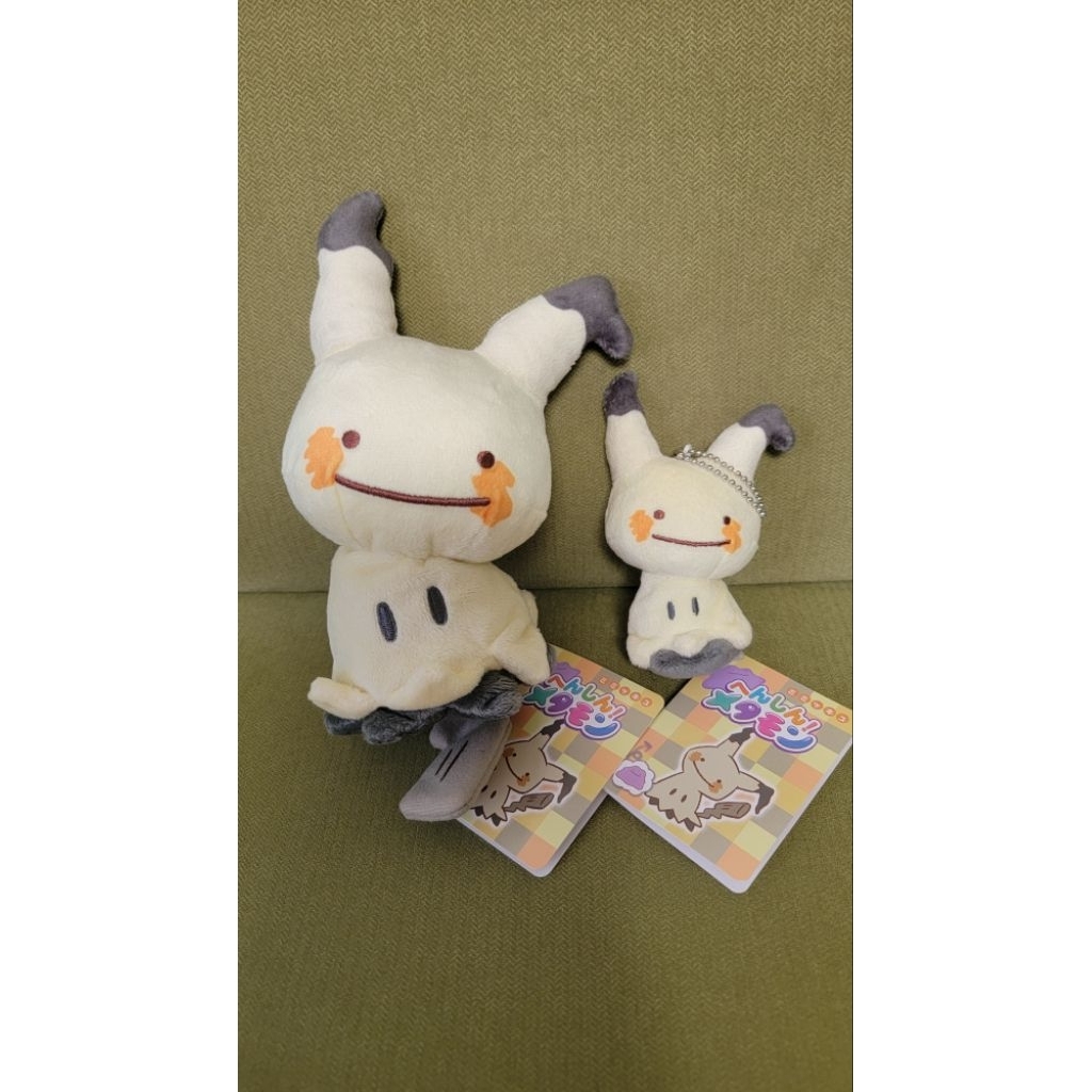 寶可夢Disguise!Ditto 毛絨百變怪謎擬Q/吉祥物謎擬Q吊飾(彩標)~全新現貨