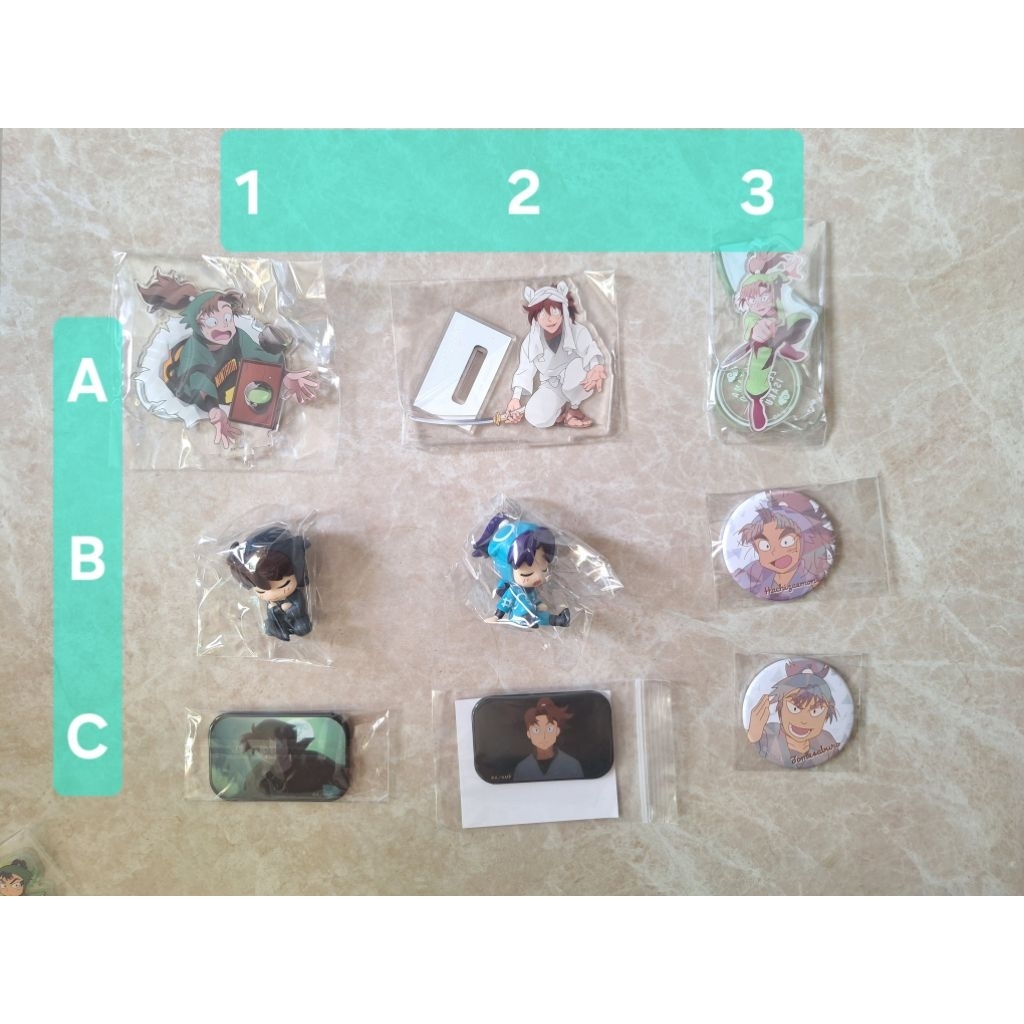 忍者亂太郎 壓克力立牌 徽章 土井半助 八左衛門 食滿留三郎 霧丸 扭蛋 轉蛋 公仔 靠肩 睡覺 善法寺伊作 山田利吉