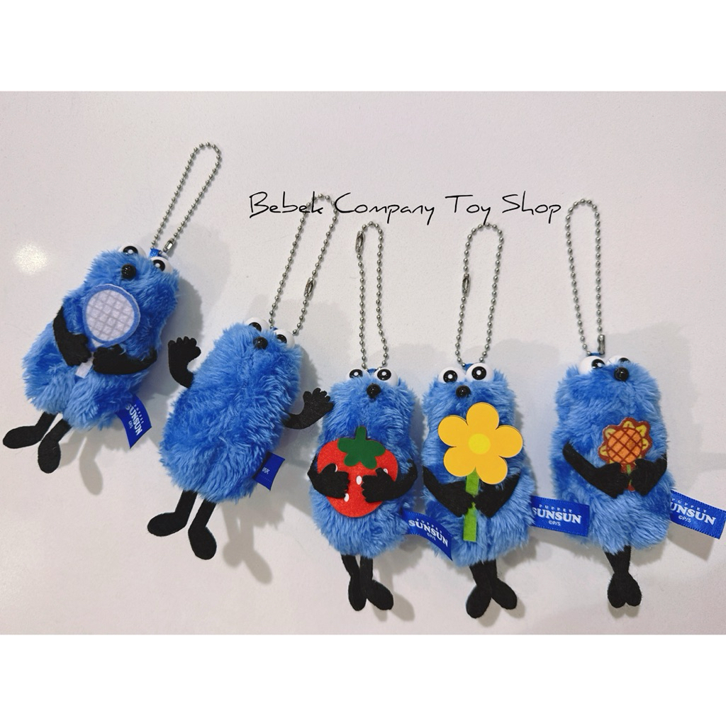 🆕現貨 日本正版🇯🇵塑膠眼 吊飾 パペットスンスン PUPPET SUNSUN 帕比順順 玩偶 娃娃 布偶 景品 鑰匙圈